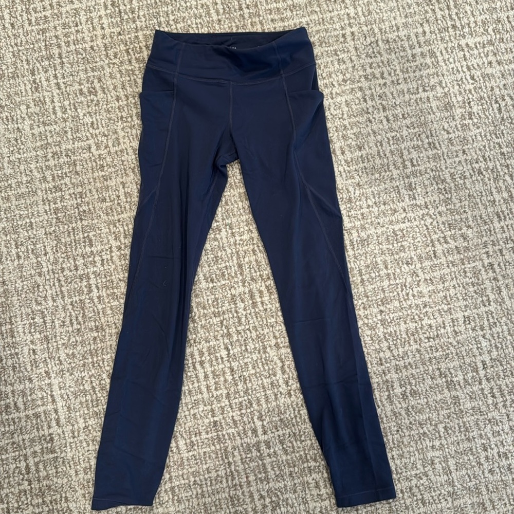 Athleta girl size 12 blue/grayish